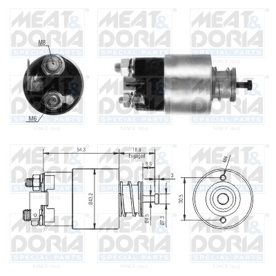 Solenoid Switch, starter